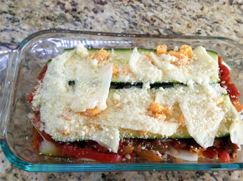 Lasagna Ready for Baking