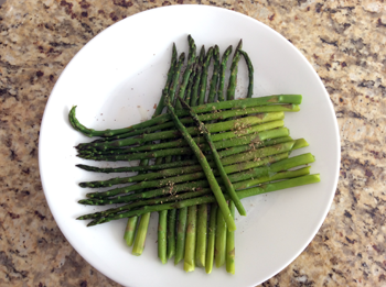 Garlic Butter Herb Asparagus