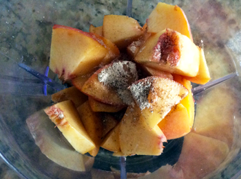 Peach Spice Smoothie