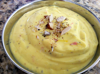 Saffron Cardamom Nuts Shrikhand
